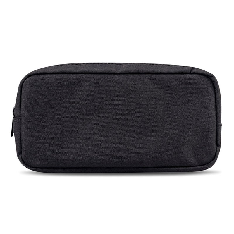 ERCRYSTO Universal Electronics/Accessories Soft Carrying Case Bag, Durable & Light-weight,Suitable for Out-going, Business, Travel and Cosmetics Kit (Big-Black) - Image 1